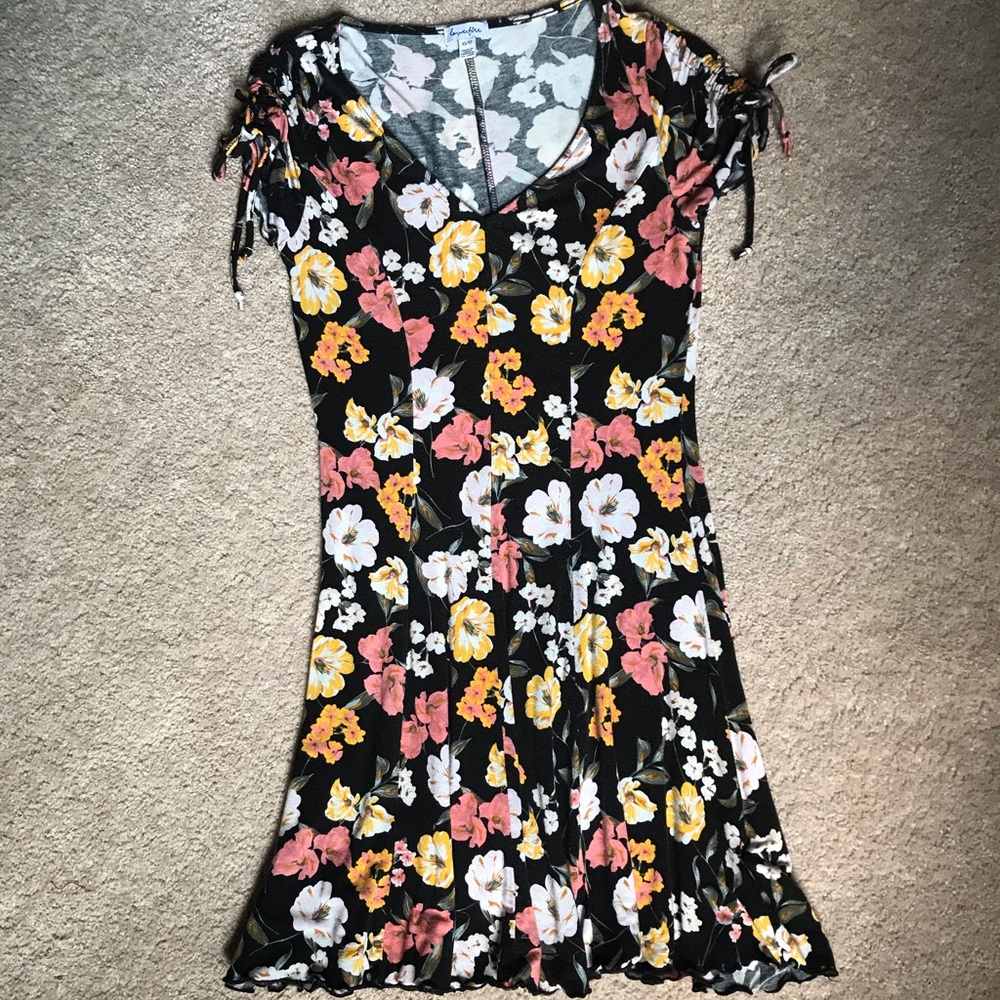 Floral mini dress